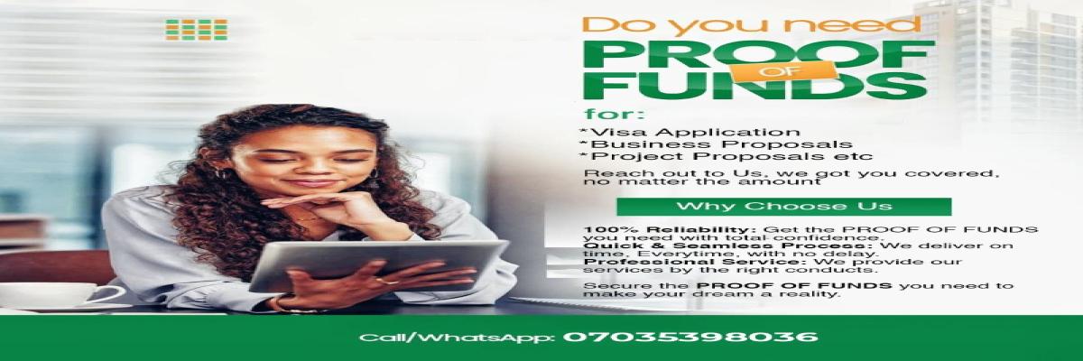 Proof of funds